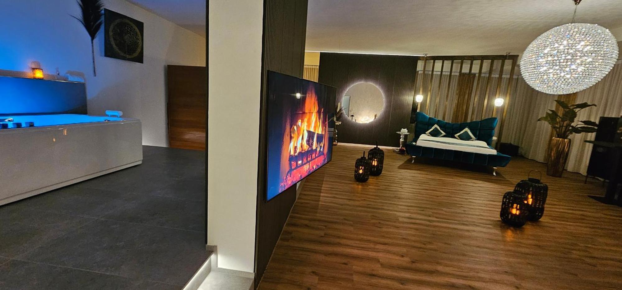 Privat-Spa Mit Whirlpool Und Sauna In Sursee Exterior photo