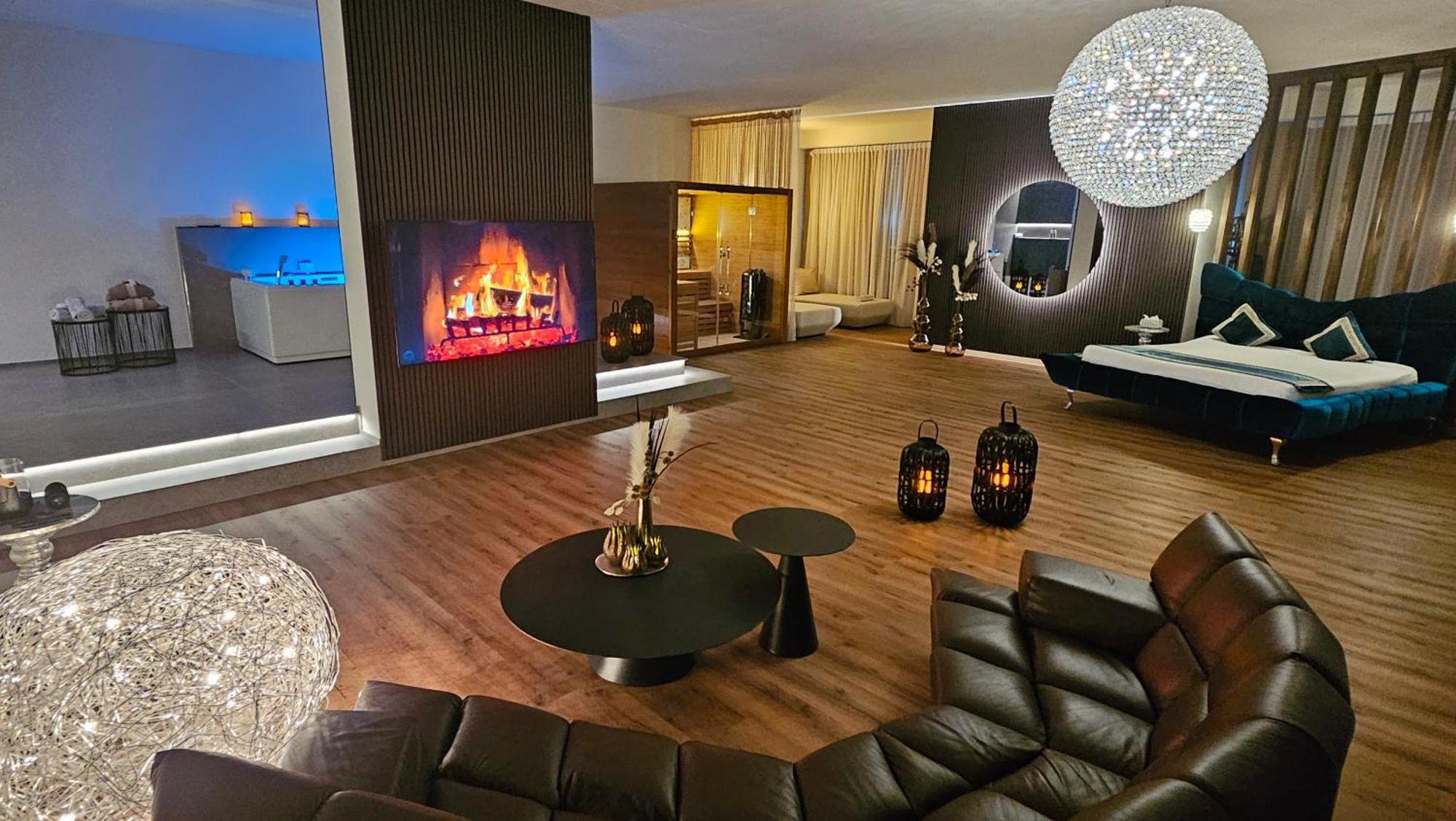 Privat-Spa Mit Whirlpool Und Sauna In Sursee Exterior photo