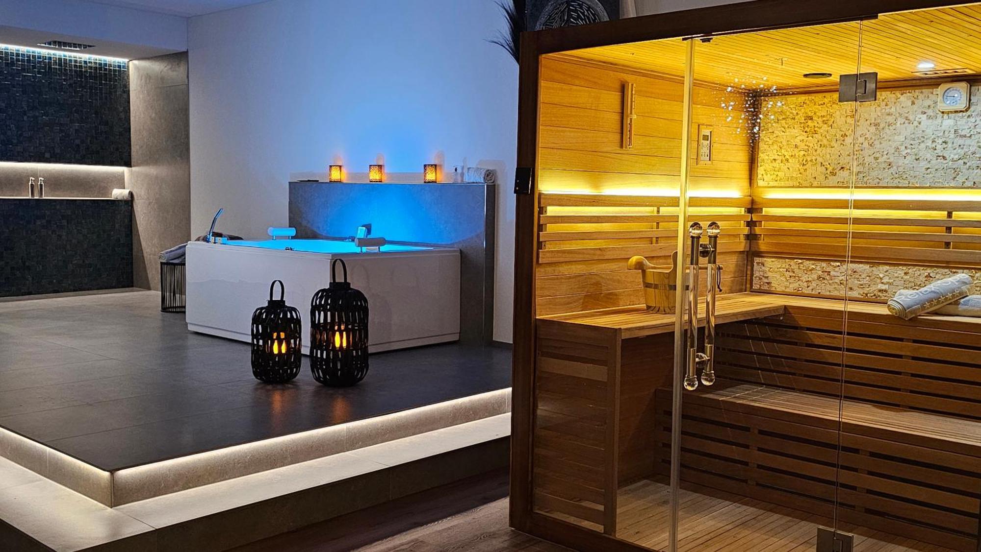 Privat-Spa Mit Whirlpool Und Sauna In Sursee Exterior photo